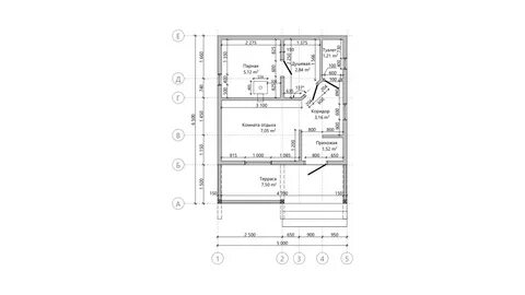 Проект каркасного 6х4