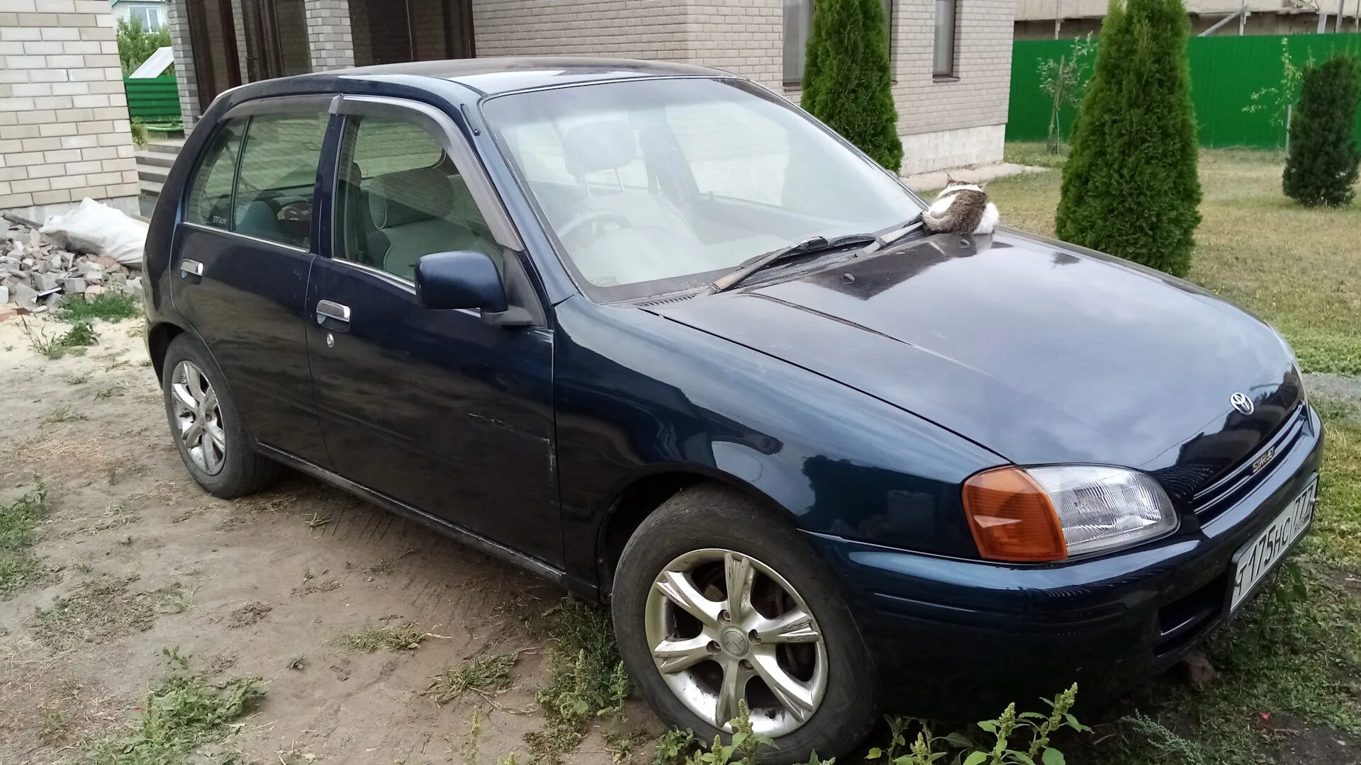 Японская футбольная команда. 3. Тойота королла 1998г. Toyota carina 7g. 2 июля 1998 год.