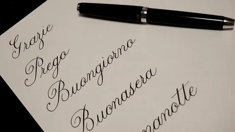Italian letters