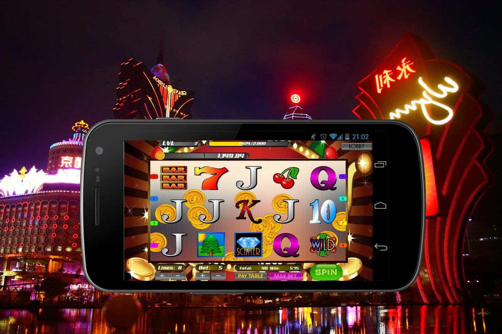 Казино на телефоне. Мобильное казино для андроид. Казино на айфон. Игры казино для мобильного.