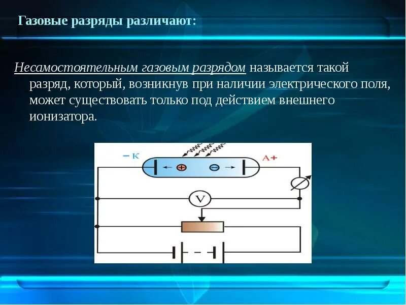 Самостоятельным разрядом называется. Самостоятельным разрядом называется