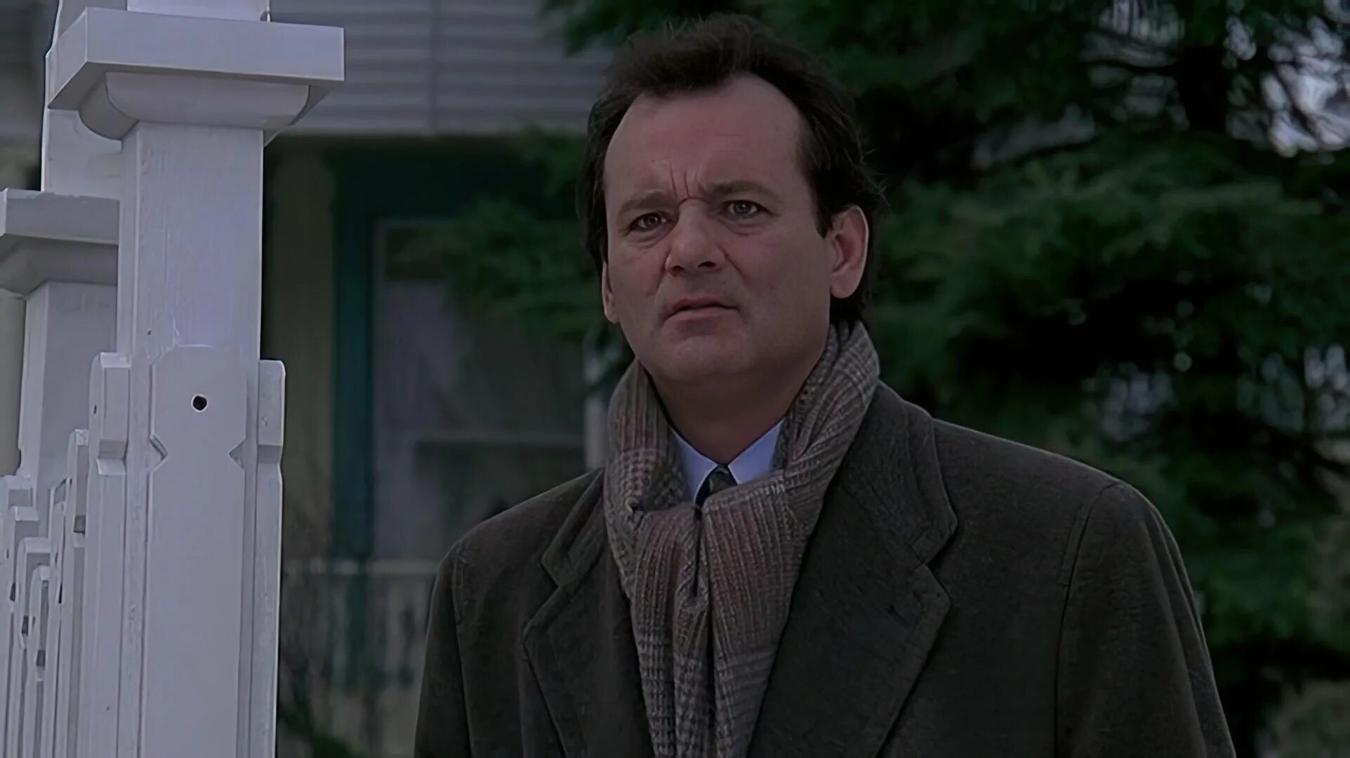 День сурка роли. Groundhog Day 1993. Билл Мюррей день сурка. Билл Мюррей день сурка 1993. День сурка / Groundhog Day (1993).