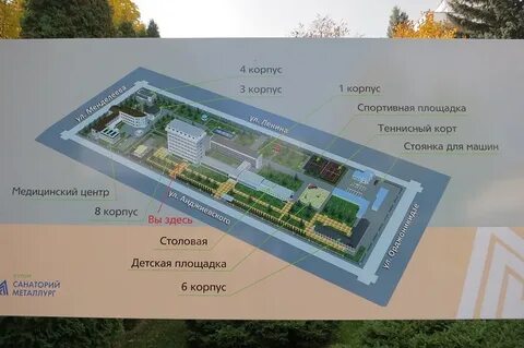 Корпуса санатория металлург ессентуки