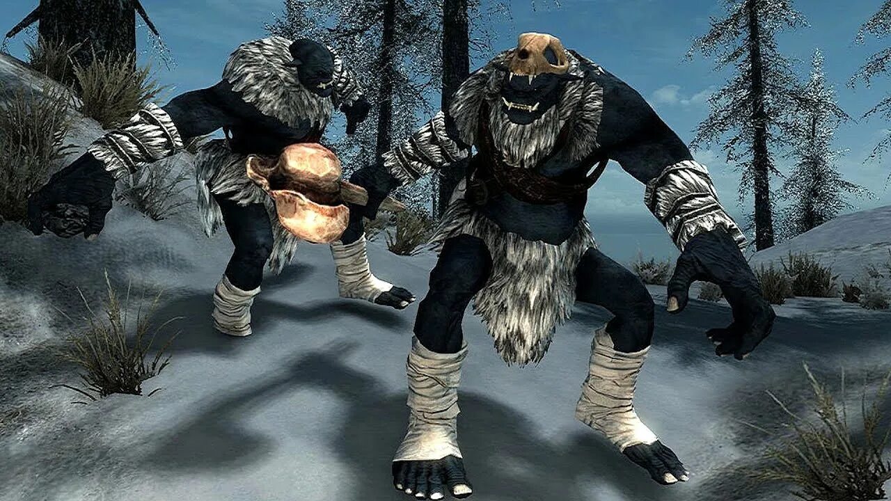 Skyrim nolvus 5. Огр скайрим. снежный огр. скайрим 1. skyrim se frost atronach.