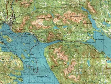 Кандалакша на карте
