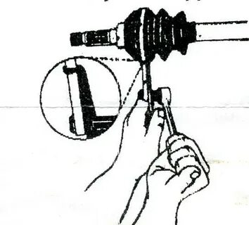 Как натянуть хомут на пыльник шруса