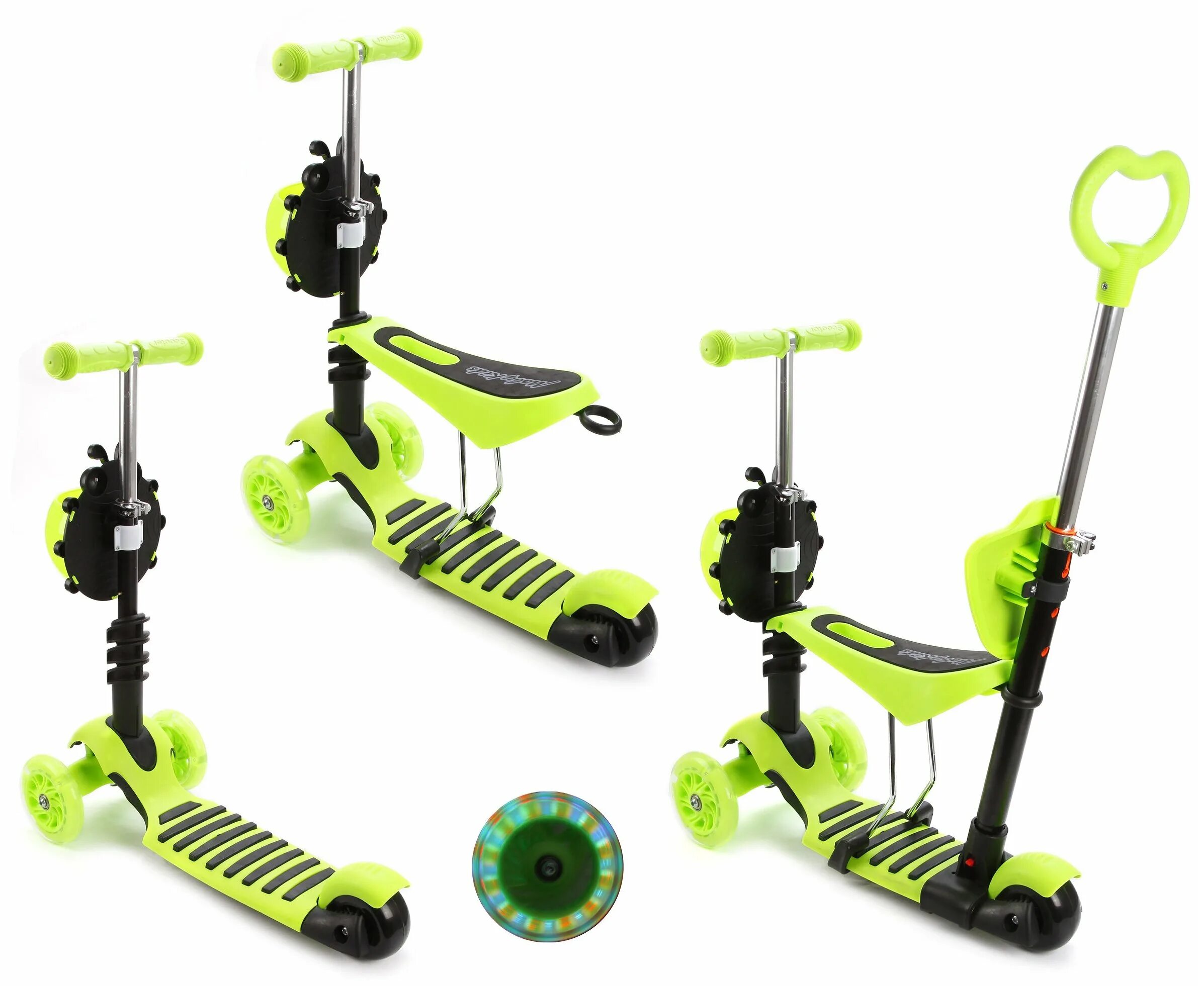 самокат moby kids 64967 зел. самокат moby kids божья коровка 3 в 1 свет кол зеленый 641274. божья коровка 3 в 1. самокат-беговел scooter 5 в1. самокат 5 в 1 божья коровка.