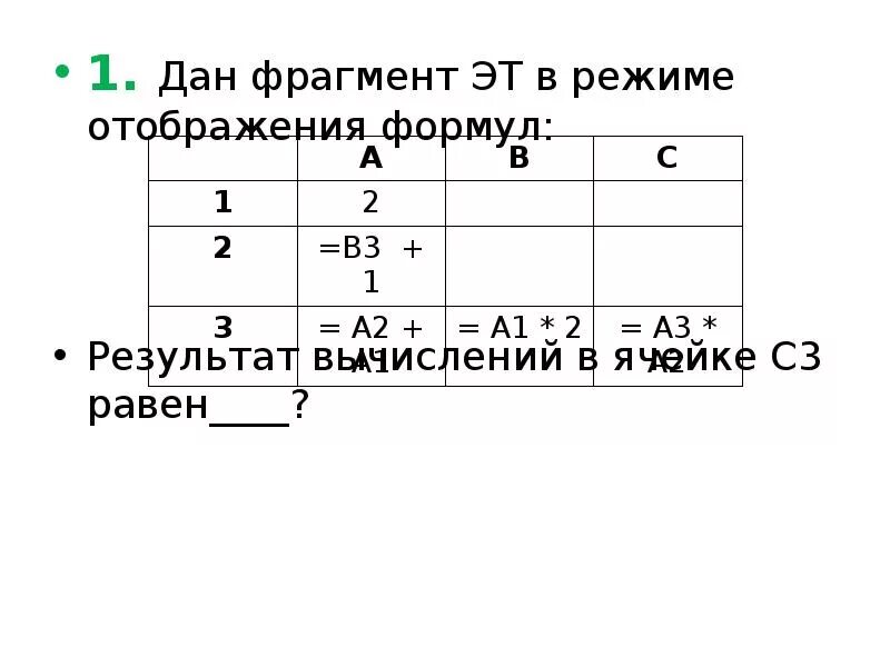 Отображение формулы это. Отображение формулы это