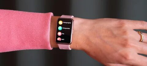 Huawei fit 3 pink