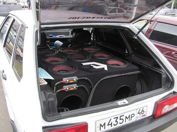 Чемпионат России по автозвуку Salsk ч.1 - Lada 21093, 1,5 л, 1993 года соревнова