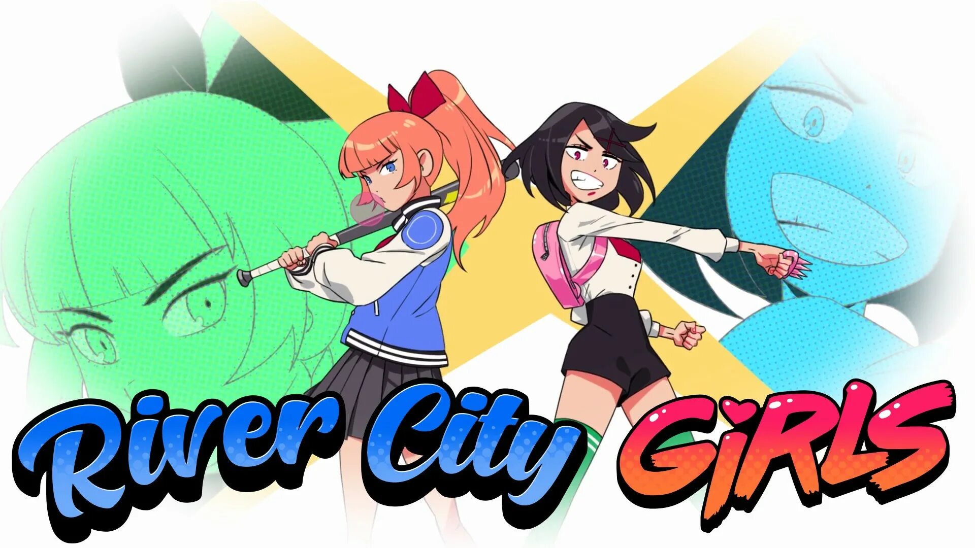 River city girls zero. Ривер сити герлз 2. Ривер сити герлз 2. Игра river city girls misako. River city girls обложка.