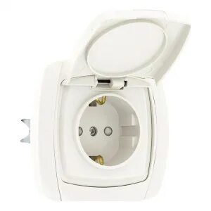 Розетка рс16 126 б ip44