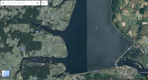 Горе море на карте