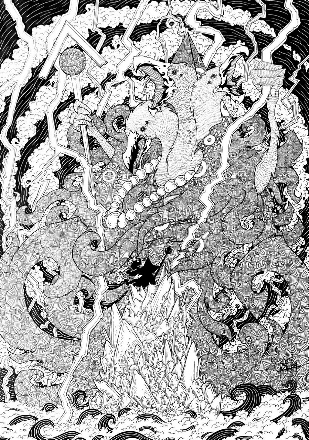 Хтонические боги. Николай рерих лавкрафт. Хтонические боги. Степан ионов художник. Хтонические божества лавкрафта.