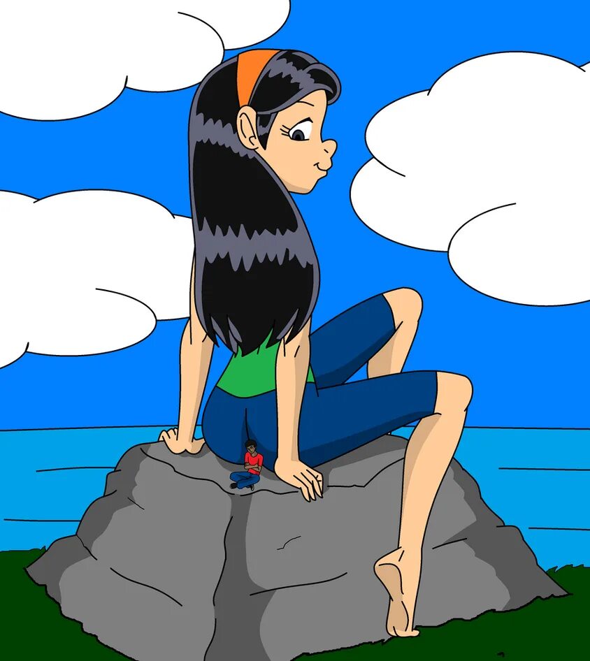 Giantess. Feet комикс. Giantess DEVIANTART. Феи великанши foot. Комиксы feet