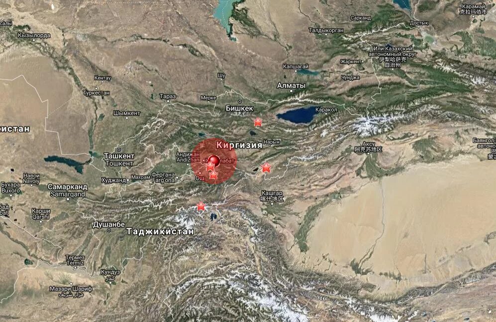 В кыргызстане произошло землетрясение. Граница Киргизии и Узбекистана. Киргизия и Узбекистан на карте. Узбекистан и Кыргызстан на карте. Карта Кыргызстана и Таджикистана.