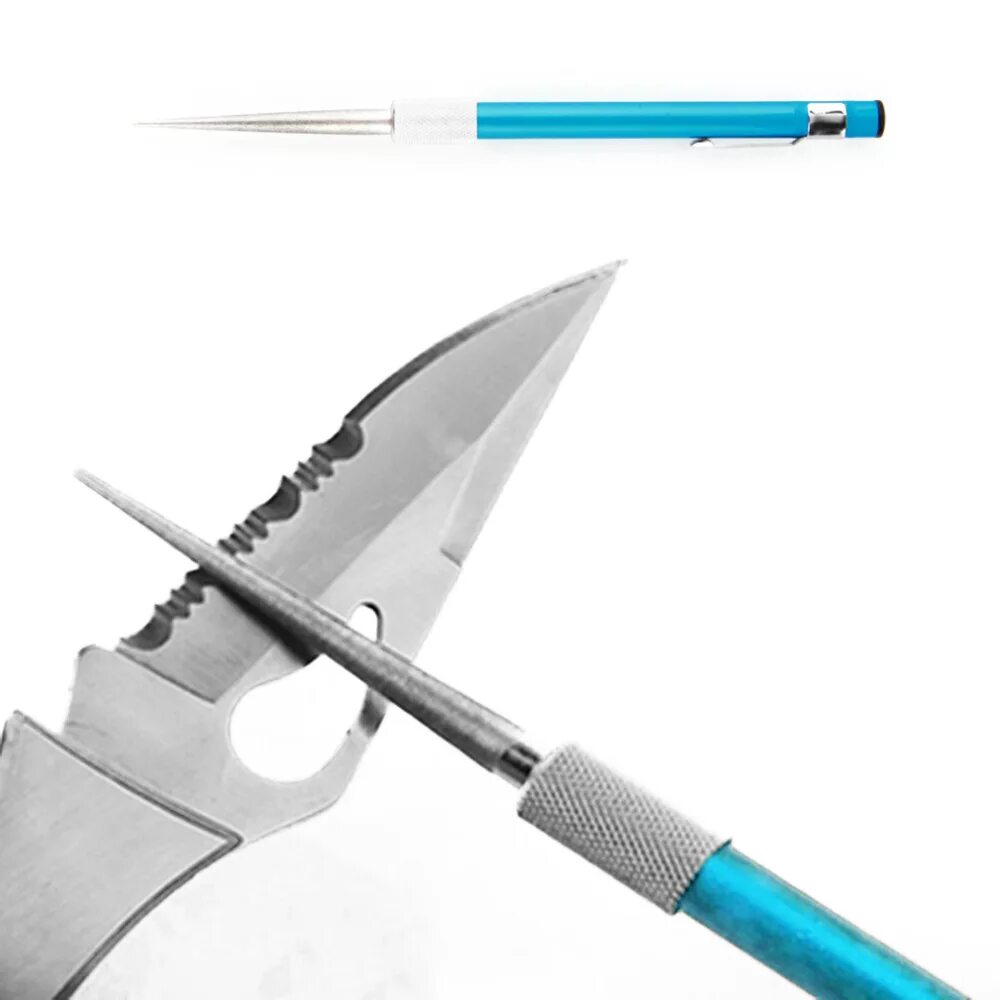 Точилка ножей Алмаз. Точилка, ручка с алмазным напылением DMD, складной мусат. Точилка для ножей алмазная с ручкой. Точилка для филейных ножей.