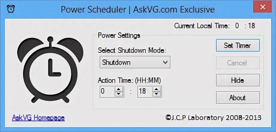 Shutdown device