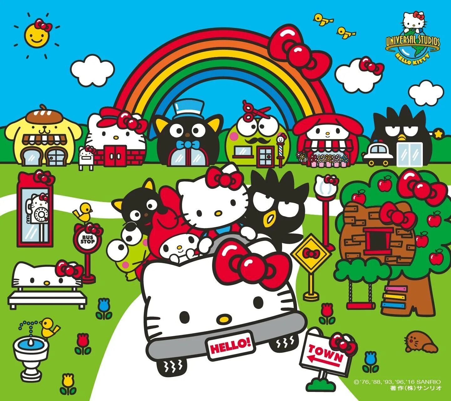 Как зовут всех из хеллоу китти. Санрио китти. хелло китти sanrio. хеллоу китти и её друзья. герои мультика хеллоу китти.