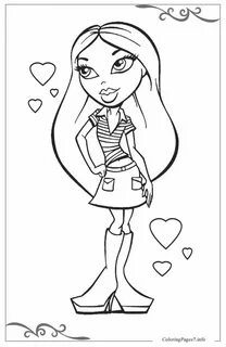 Bratz coloring pages printable games #2