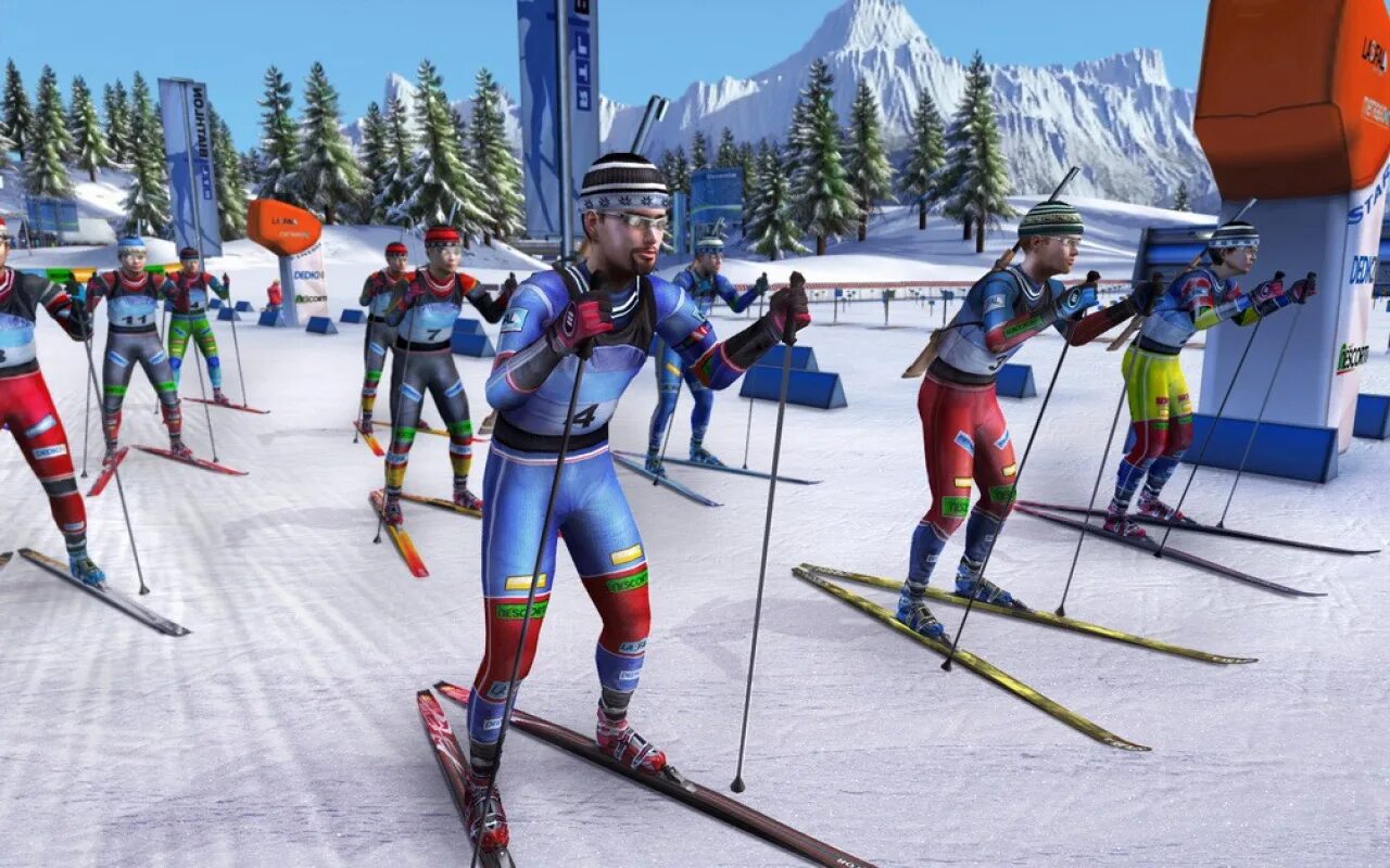 Лыжная гонка 2009. Ртл биатлон 2009. biathlon 2009 игра. лыжи stc biathlon. игра лыжные гонки.