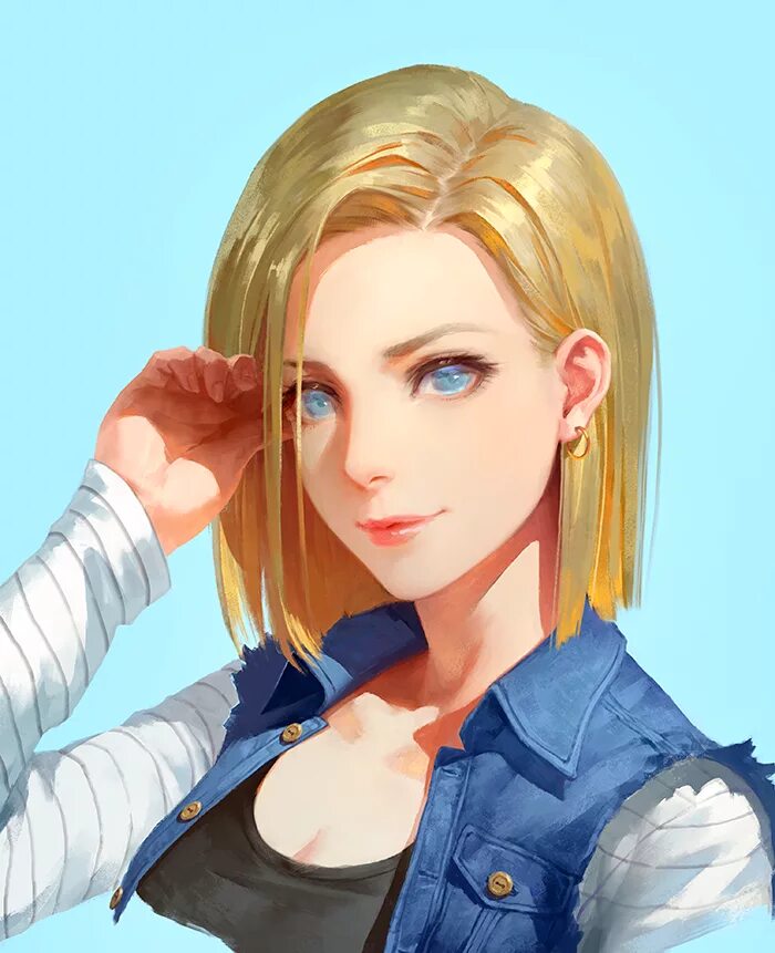 Dragon ball android 18. Лазули драгон бол. Джилл валентайн neoartcore. Android 18 art. Андроиды драгонболл.