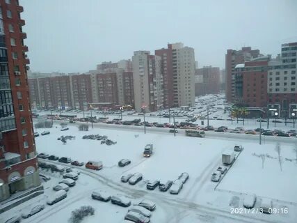 Метро снежная
