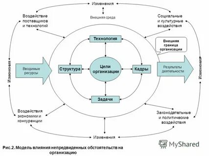 Цели задачи и структура организации