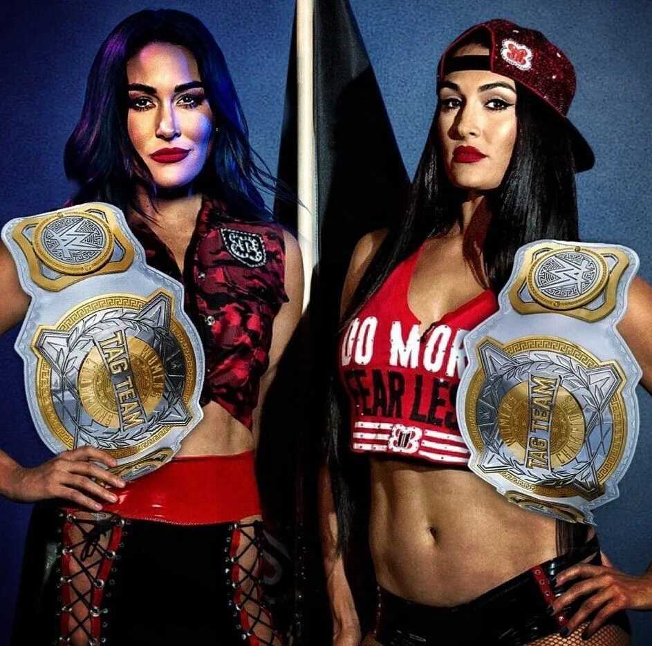 WWE the Bella Twins. The Bella Twins 2023.