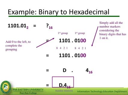 Type binary