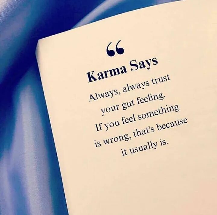 Trust your feeling