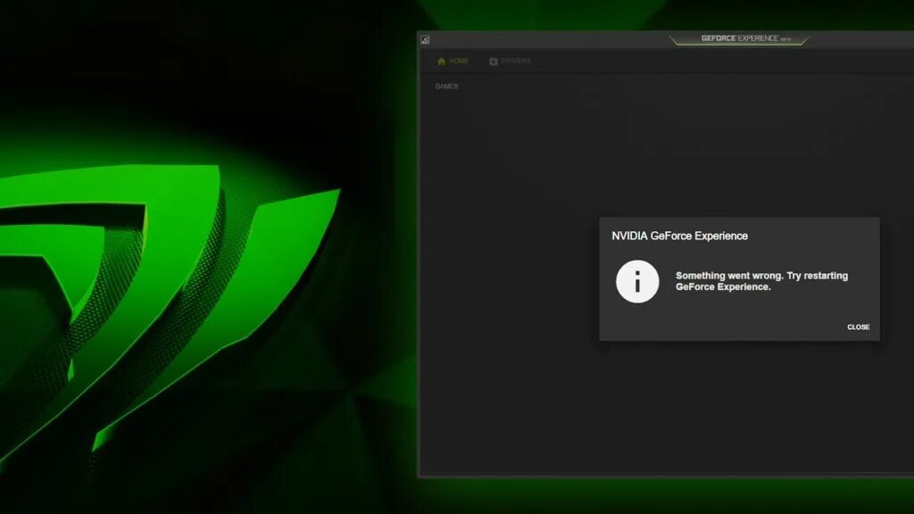 Something went wrong try rebooting