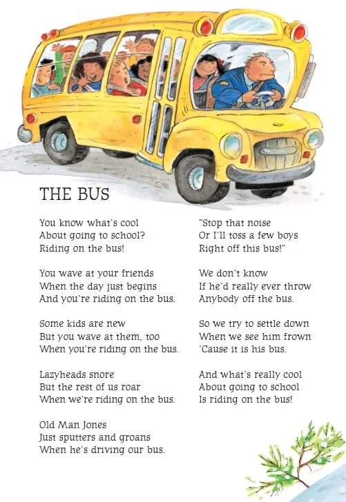 When on the bus don t