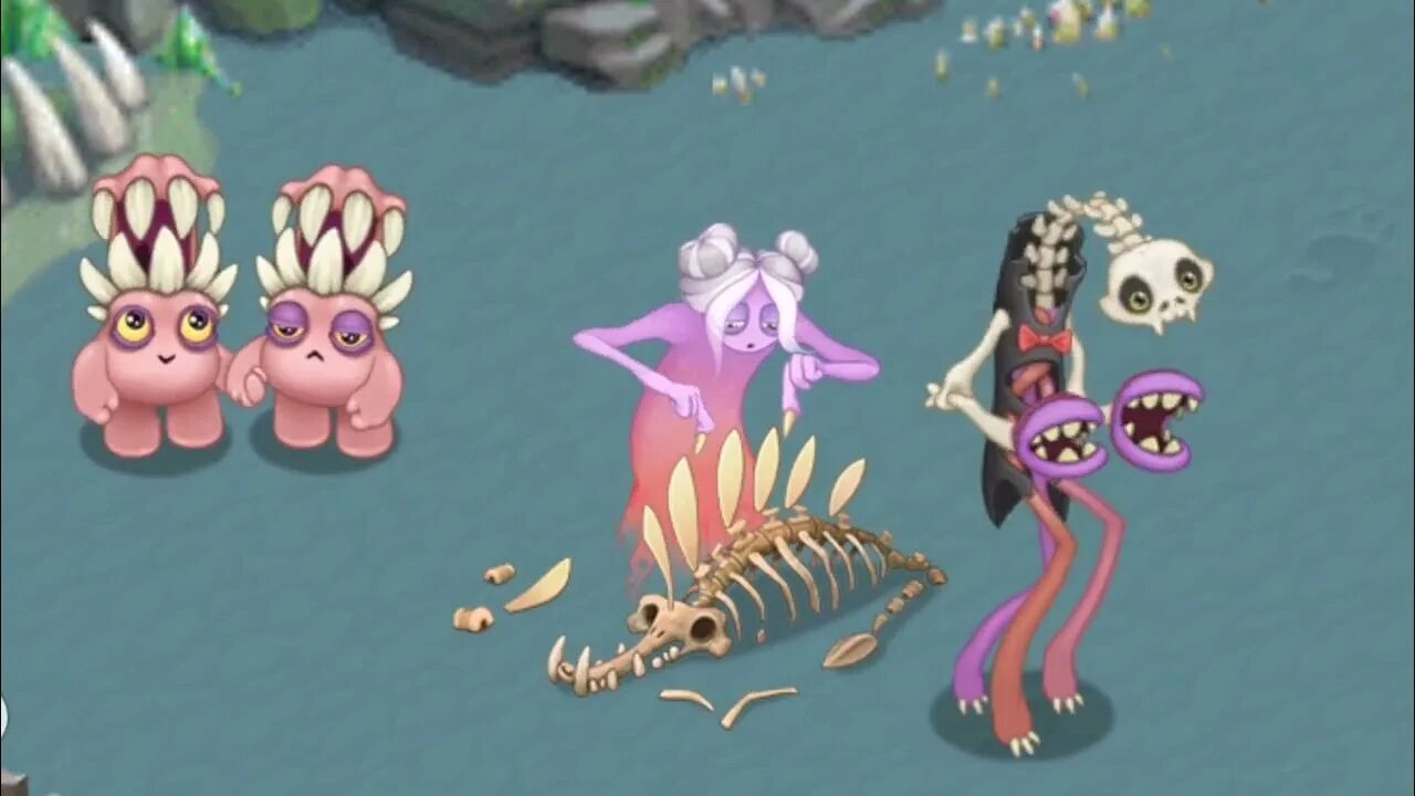 Барабамень мсм. Мои поющие монстры цокула. My singing monsters остров кости цокула. Как вывести редкую цокулу. Цокула мсм.