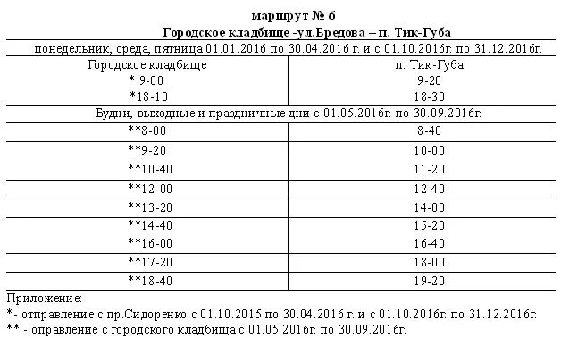 Расписание маршруток апатиты