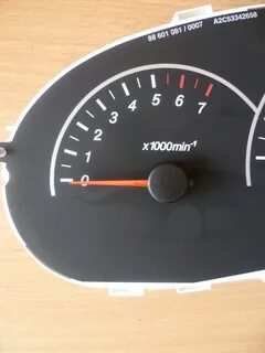 Красная зона тахометра