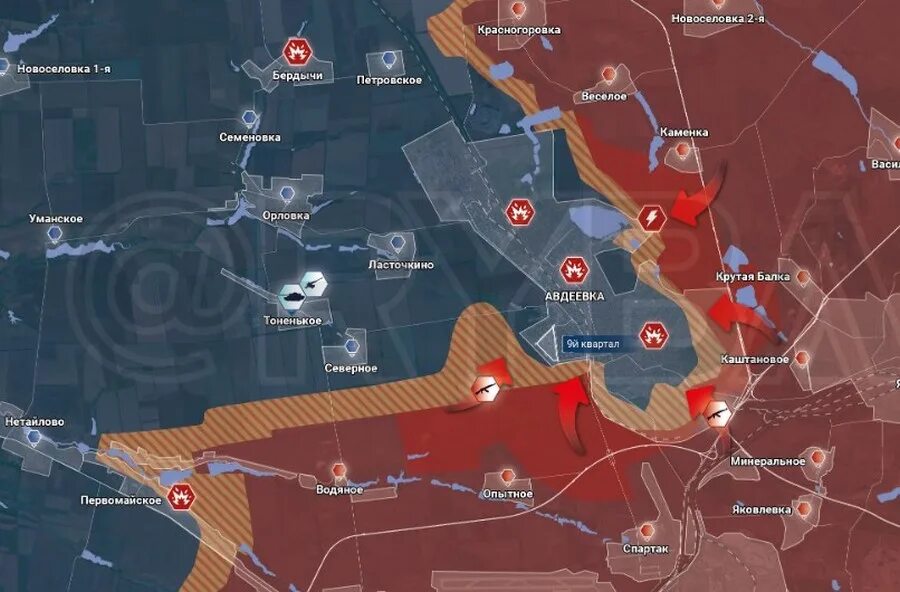 Битва за авдеевку. Битва за авдеевку
