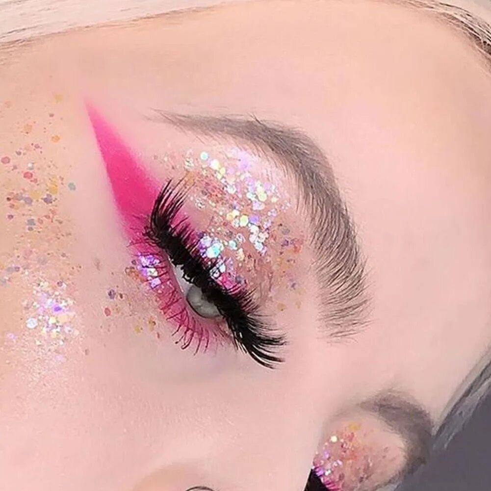 Pink make up