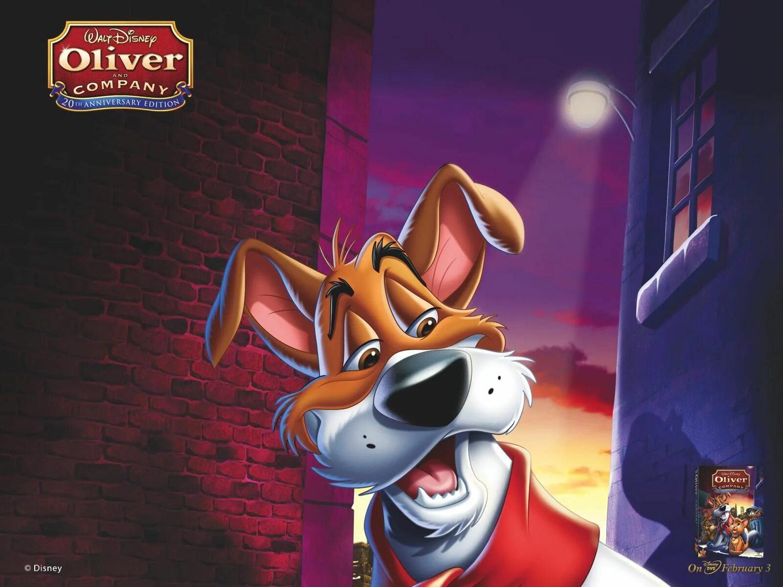 Оливер Дисней. Оливер и компания. Oliver and company