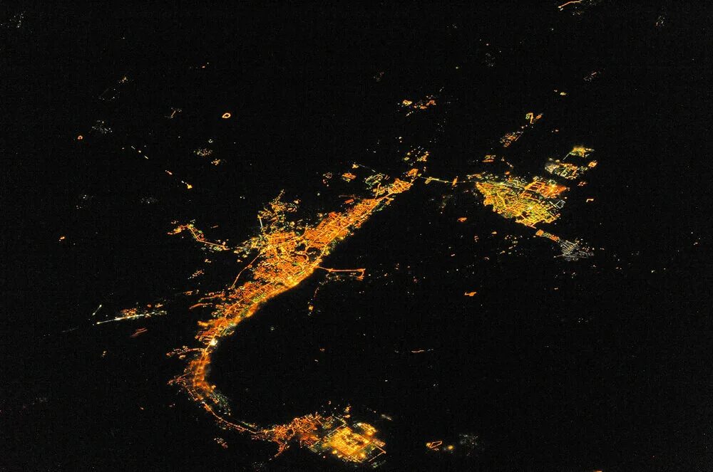 Российский космонавт сфотографировал Волгограда из космоса - Новости Волгограда 