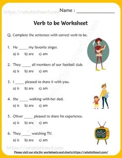 Verb to be questions exercises