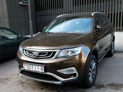 Geely atlas цвета