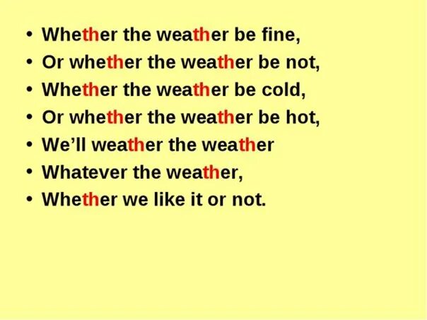 Whether will