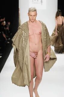 Nude men in runways. 