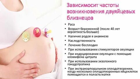 Как происходит зачатие близнецов