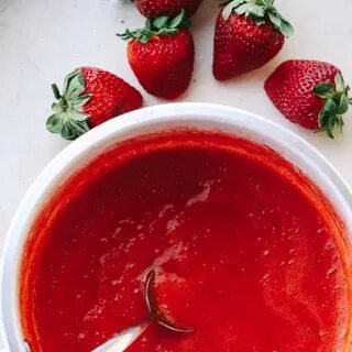 Кули из клубники