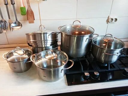 5 кастрюль
