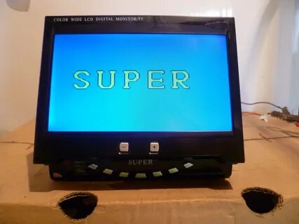 Lcd digital colour tv