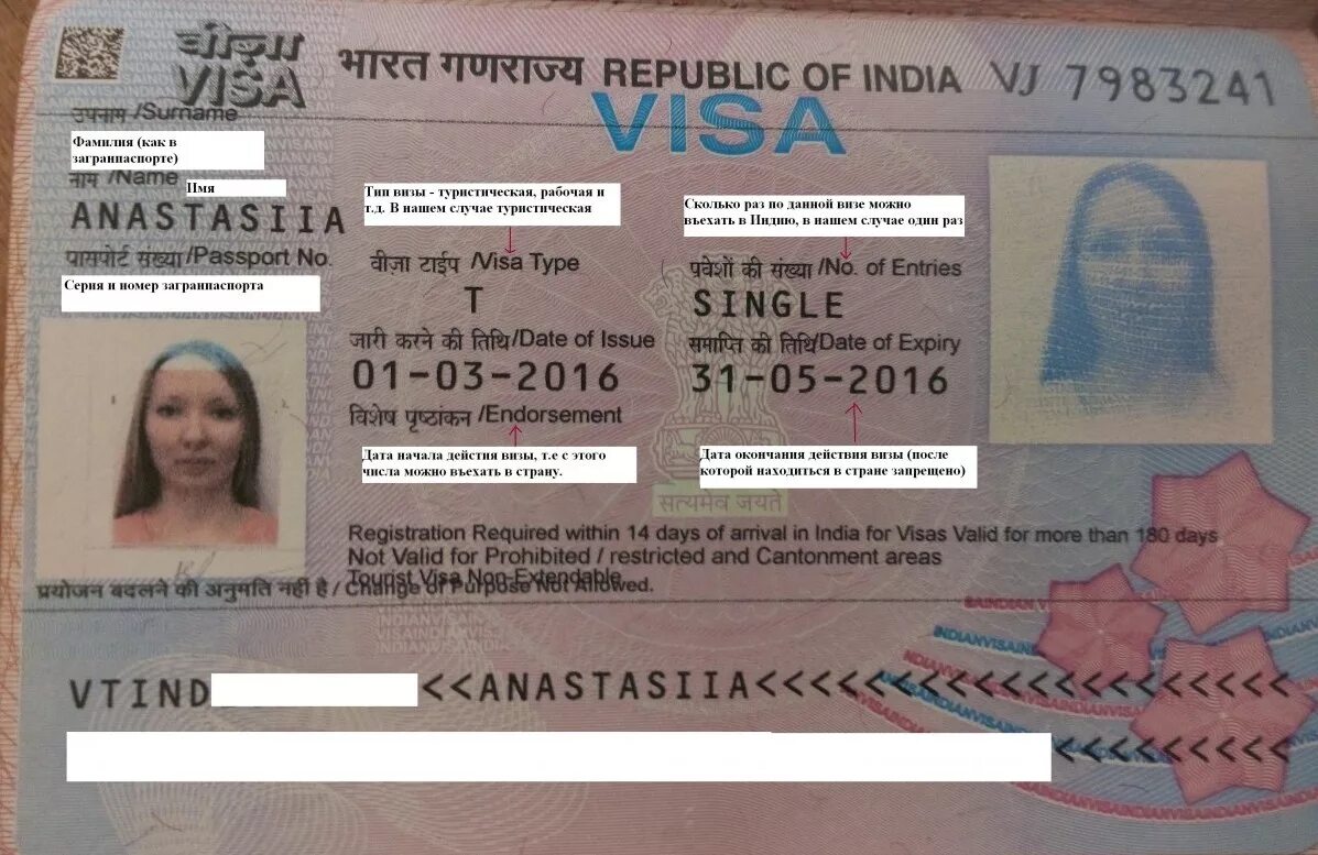 В индию нужна виза для россиян 2024. Виза в Индию. Туристическая виза в Индию. Как выглядит виза в Индию. Номер индийской визы.