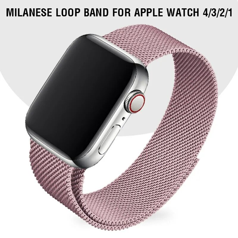 Ремешок Эппл вотч Миланская петля. Ремешок Миланская петля для Apple watch. Эпл вотч 4 40мм. Ремешок Эппл вотч миланское. Часы apple розовые
